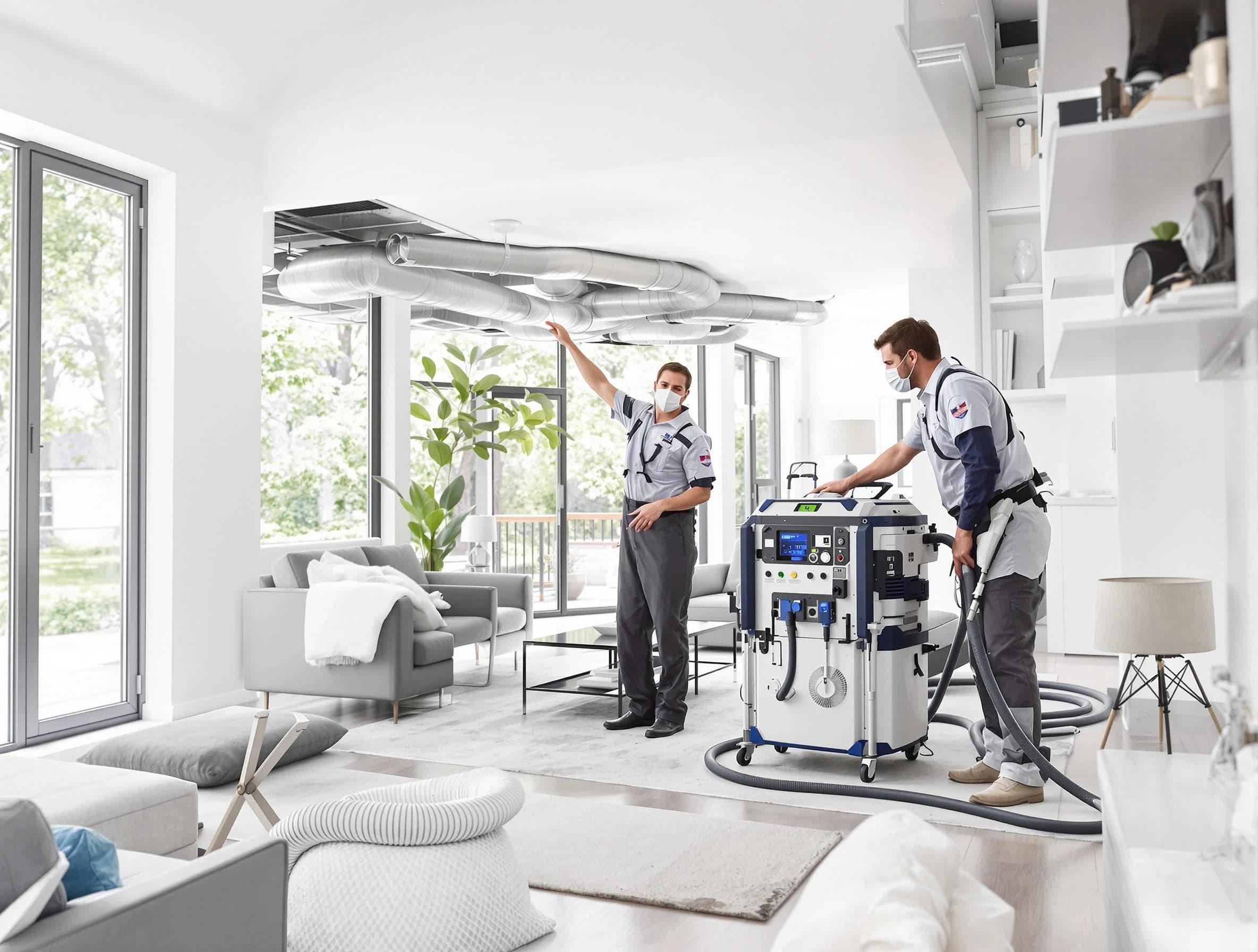 Fountain Hills Air Duct Cleaning professional conducting pure air duct cleaning with state-of-the-art equipment in Fountain Hills