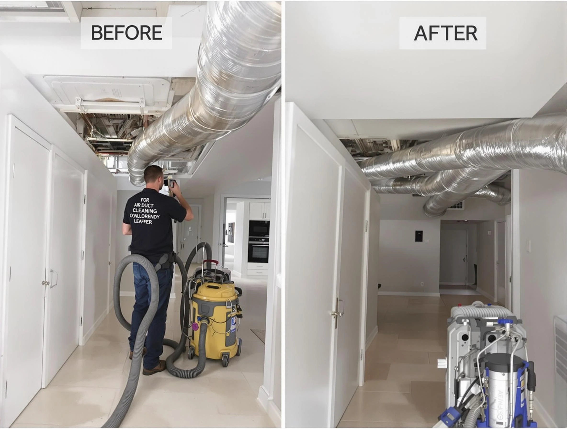 Fountain Hills Air Duct Cleaning professional performing thorough air duct cleaning in Fountain Hills