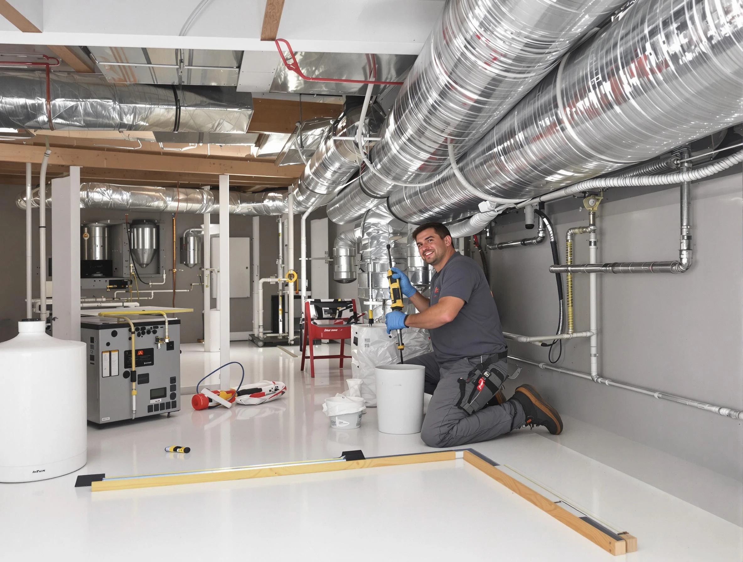 Professional duct sealing service by Fountain Hills Air Duct Cleaning in Fountain Hills