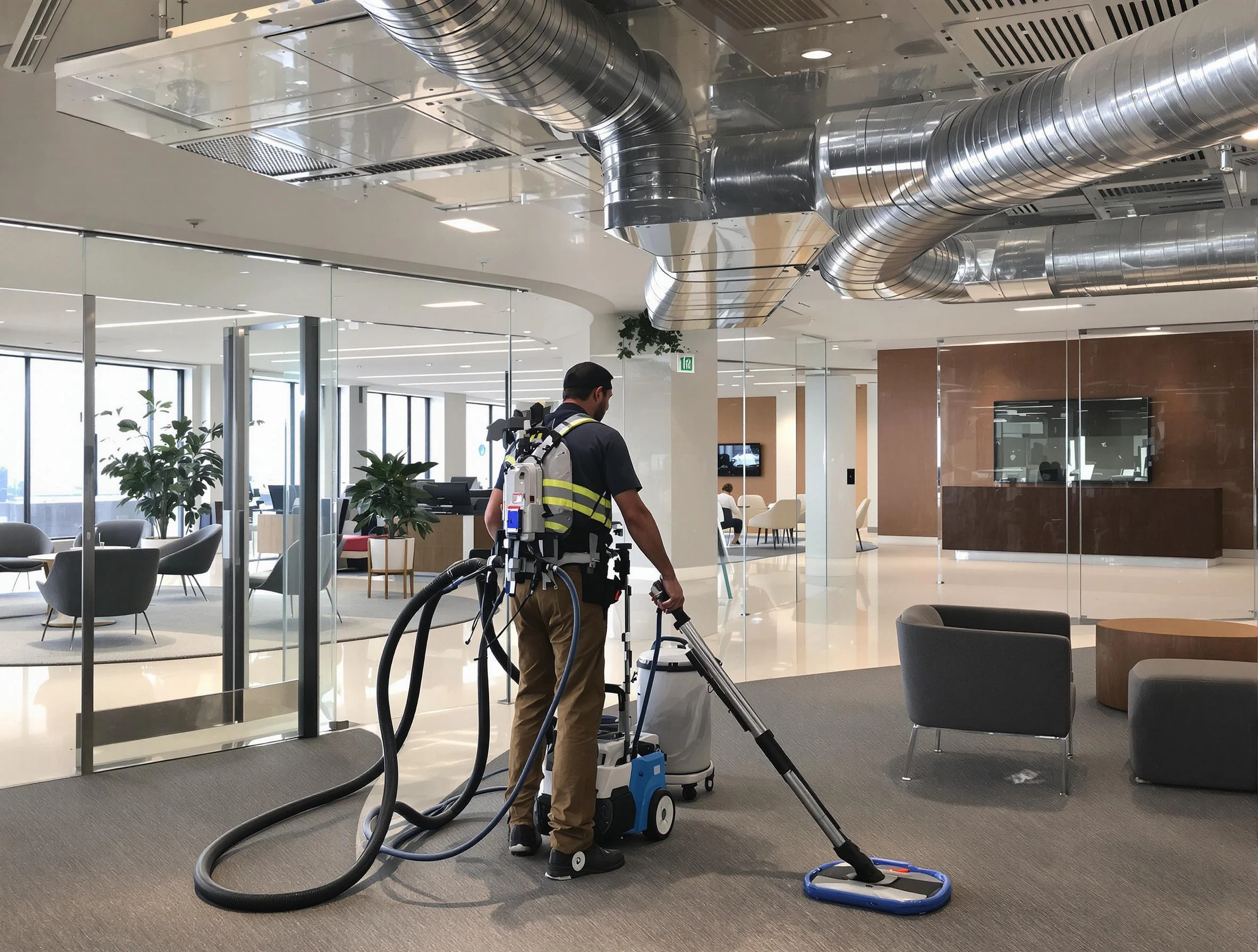 Commercial duct cleaning service by Fountain Hills Air Duct Cleaning in Fountain Hills